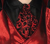 GP79479 – Vampir Halloween Mantel Eleganter Graf – Größe: 52 - 54 (L) – Farbe: Schwarz