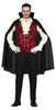 GP79481 – Vampir Halloween Graf Dracula Kostüm – Größe: 46 - 48 (S) – Farbe: Schwarz