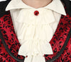 GP79481 – Vampir Halloween Graf Dracula Kostüm – Größe: 46 - 48 (S) – Farbe: Schwarz