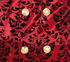 GP79481 – Vampir Halloween Graf Dracula Kostüm – Größe: 52 - 54 (L) – Farbe: Schwarz