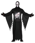 Halloween Skelett Outfit Dunkle Gestalt