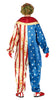 GP79486 – Clown Halloween Kostüm Patriotischer – Größe: 48 - 50 (M) – Farbe: Rot