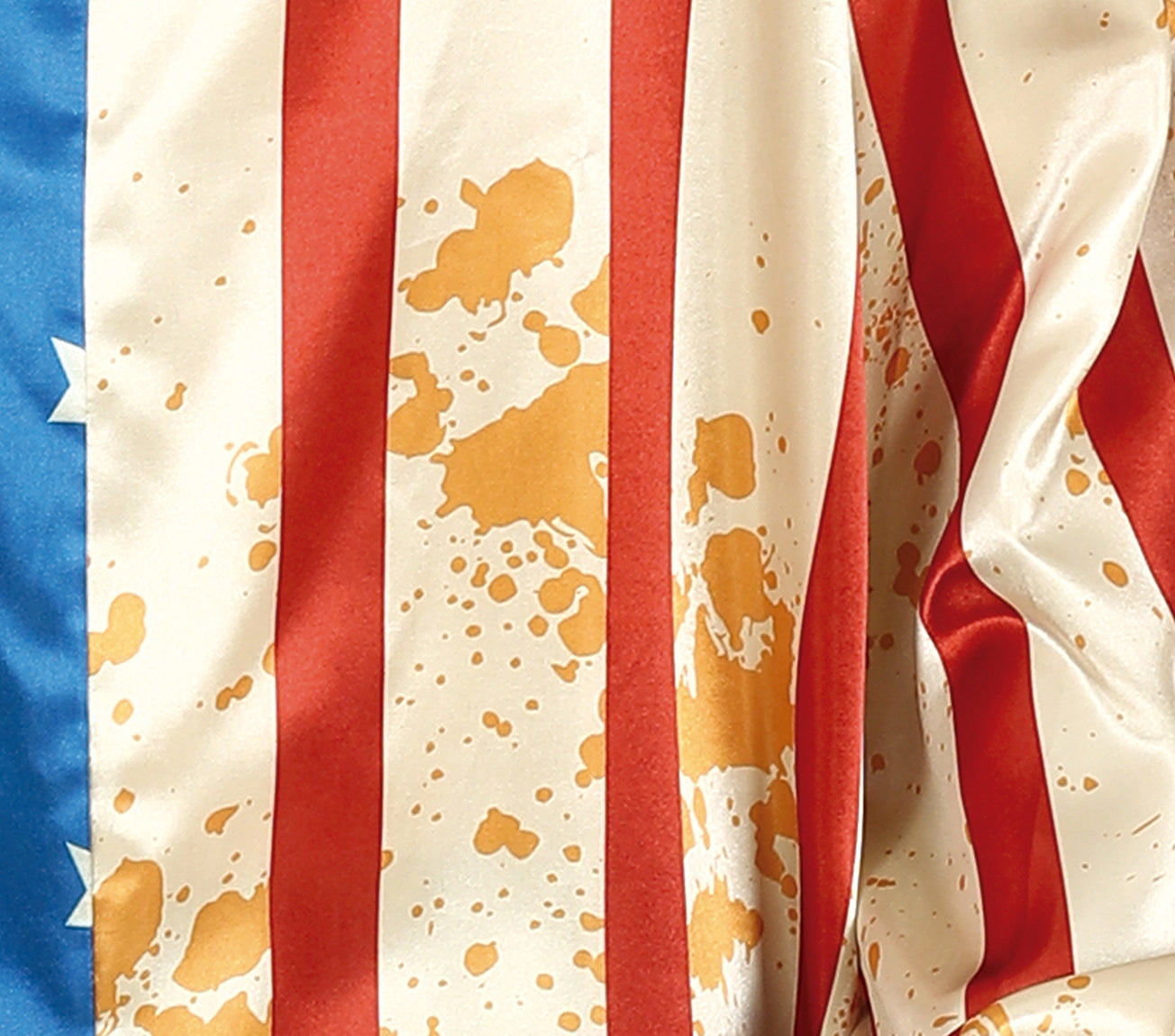 GP79486 – Clown Halloween Kostüm Patriotischer – Größe: 48 - 50 (M) – Farbe: Rot