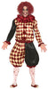 GP79494 – Clown Halloween Kostüm Gruselfigur Rot – Größe: 48 - 50 (M) – Farbe: Grau