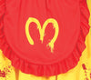 GP79508 – Clown Schreckgespenst Halloween Horrorkostüm – Größe: 42 - 44 (L) – Farbe: Gelb