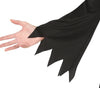 GP79510 – Halloween Priesterin Gewand Kapuze – Größe: 42 - 44 (L) – Farbe: Schwarz