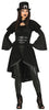 GP79516 – Halloween Zauberhafte Gothic Tunika – Größe: 38 - 40 (M) – Farbe: Schwarz