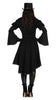 GP79516 – Halloween Zauberhafte Gothic Tunika – Größe: 38 - 40 (M) – Farbe: Schwarz