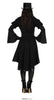 GP79516 – Halloween Zauberhafte Gothic Tunika – Größe: 42 - 44 (L) – Farbe: Schwarz