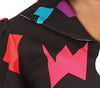GP79542 – Filmcharakter 80s Mädchen Halloween – Größe: 38 - 40 (M) – Farbe: Schwarz