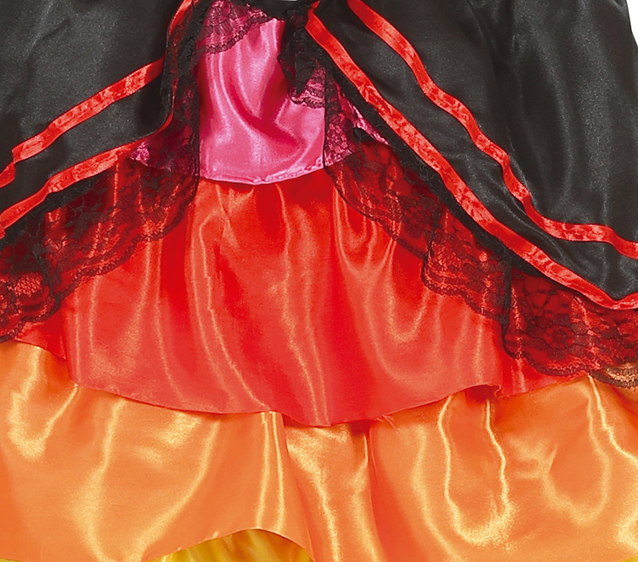 GP79553 – Knochentänzer Festival Kostüm – Größe: 42 - 44 (L) – Farbe: Schwarz