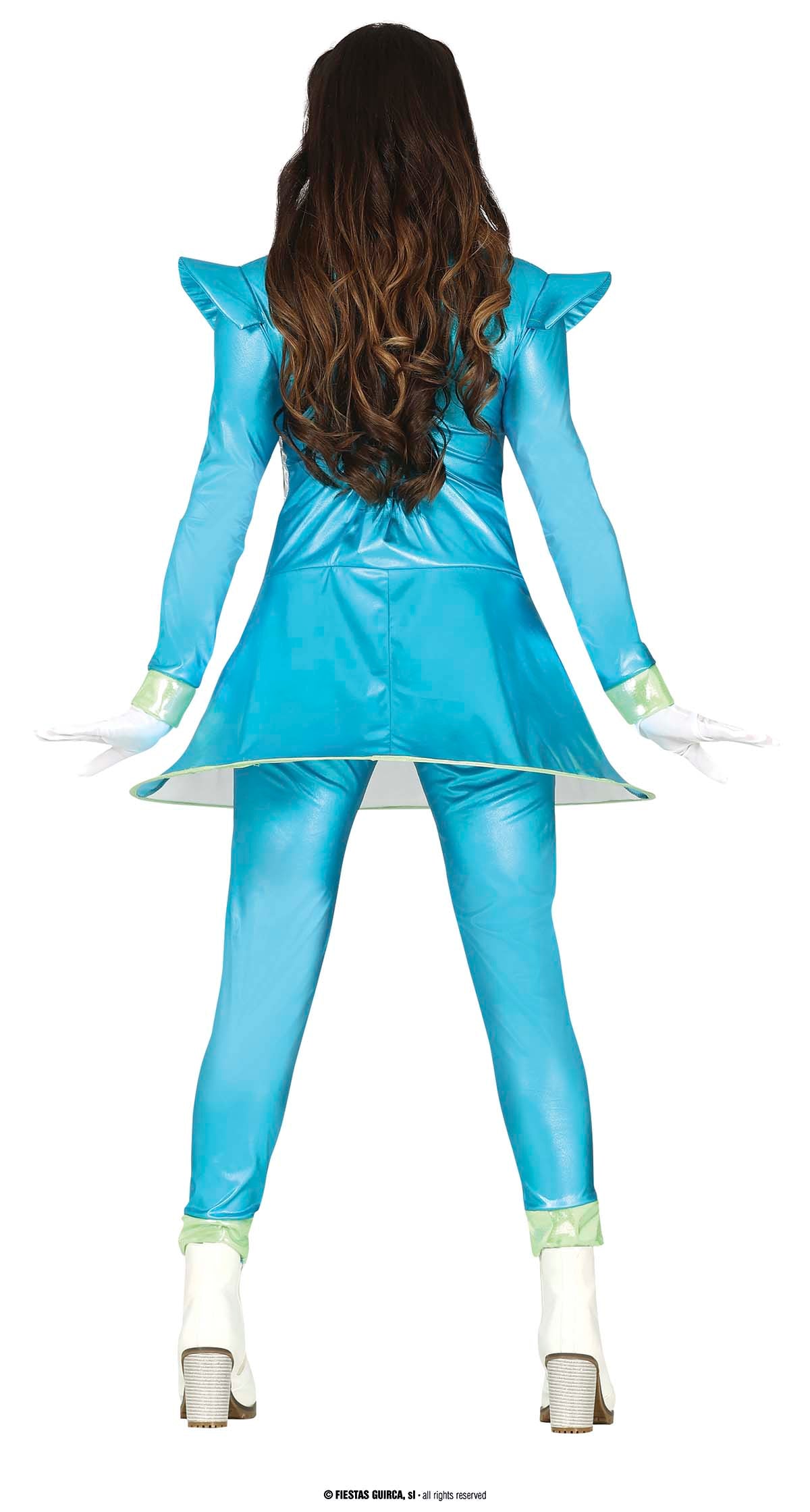 GP79558 – Weltraum Abenteurer Kriegerin – Größe: 38 - 40 (M) – Farbe: Blau
