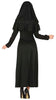 GP79568 – Halloween Nonne Kostüm Kloster Magie – Größe: 38 - 40 (M) – Farbe: Schwarz