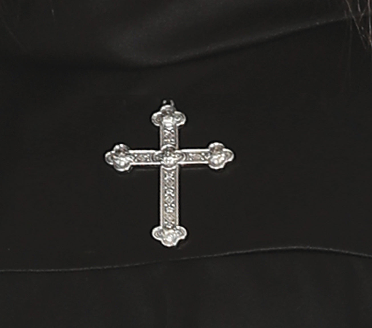 GP79568 – Halloween Nonne Kostüm Kloster Magie – Größe: 38 - 40 (M) – Farbe: Schwarz