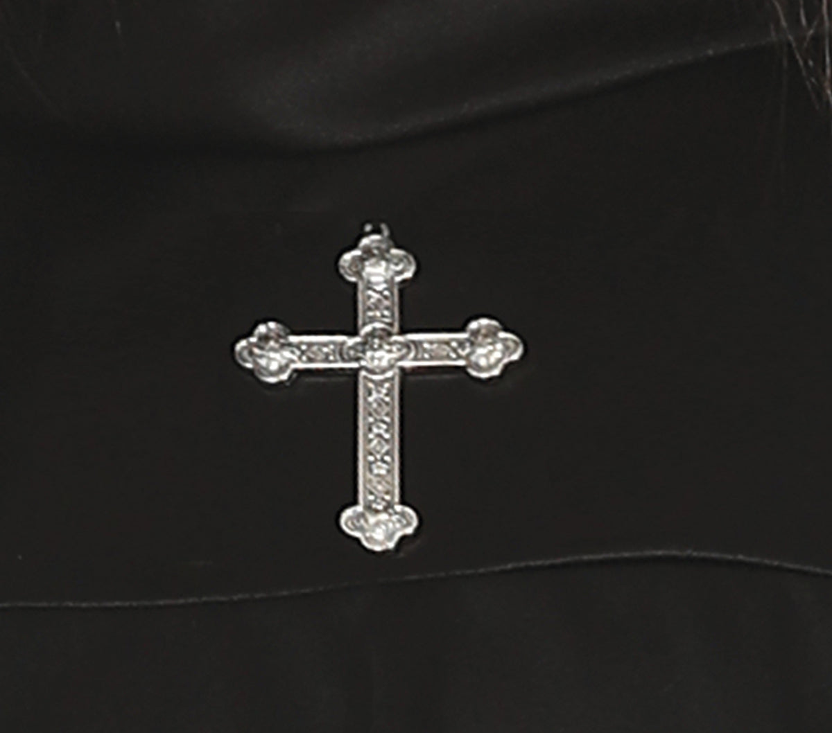 GP79568 – Halloween Nonne Kostüm Kloster Magie – Größe: 42 - 44 (L) – Farbe: Schwarz