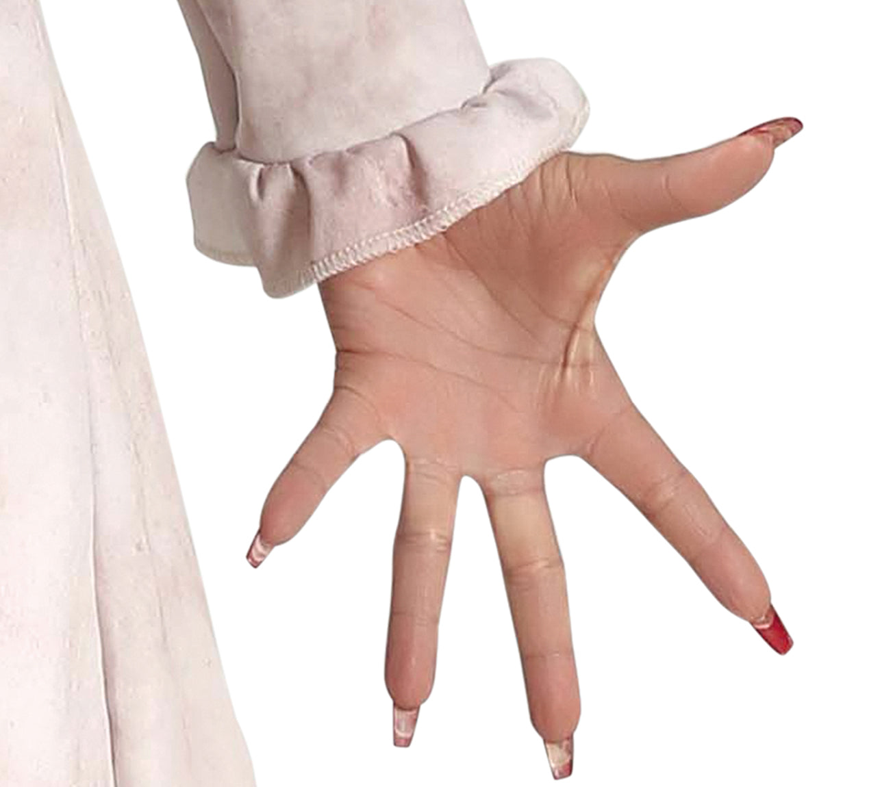 GP79575 – Gespenst Braut Halloween Kostüm Spuk – Größe: 36 - 38 (S) – Farbe: Weiß
