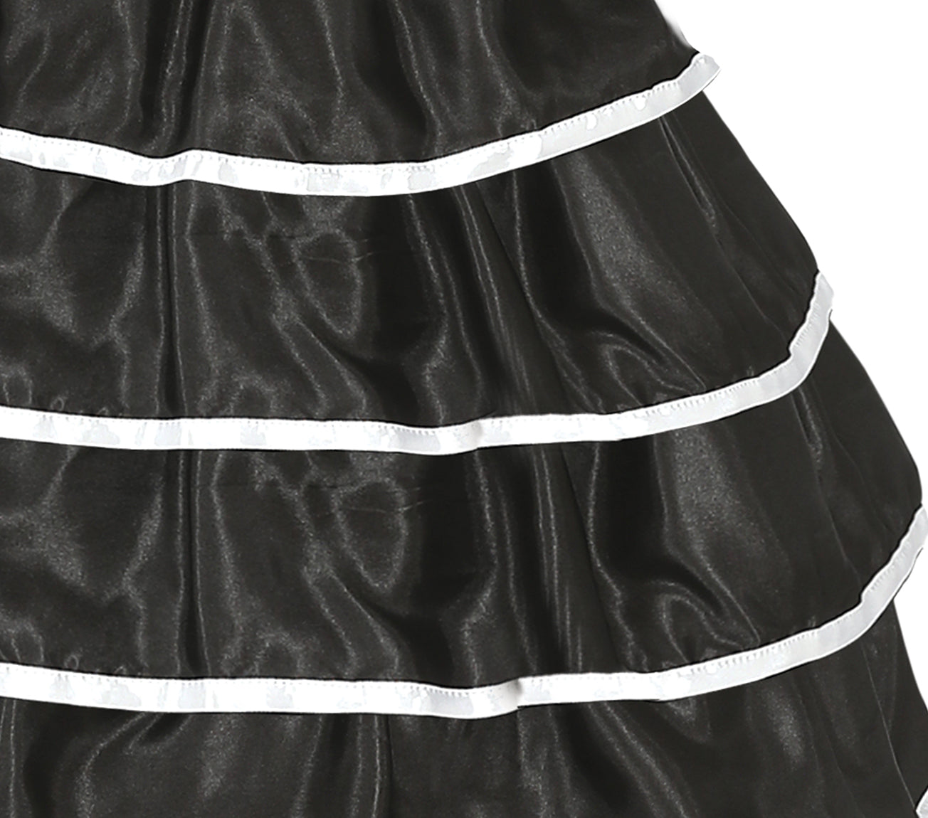 GP79581 – Skelett Festival Outfit Halloween – Größe: 38 - 40 (M) – Farbe: Schwarz