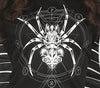 GP79586 – Halloween Spinnenkleid Schauriges Design – Größe: 38 - 40 (M) – Farbe: Schwarz