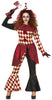 GP79595 – Clown Halloween Kostüm Grusel – Größe: 36 - 38 (S) – Farbe: Grau