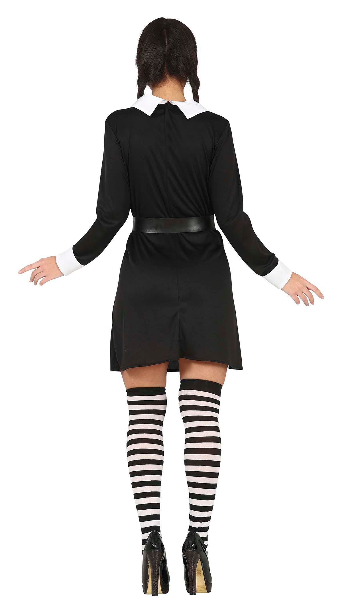 GP79598 – Halloween Hexen-Abenteuer Gothic Style – Größe: 36 - 38 (S) – Farbe: Schwarz