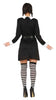 GP79598 – Halloween Hexen-Abenteuer Gothic Style – Größe: 36 - 38 (S) – Farbe: Schwarz