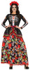 GP79601 – Mexiko Halloween Festliches Kostüm Bunt – Größe: 42 - 44 (L) – Farbe: Schwarz