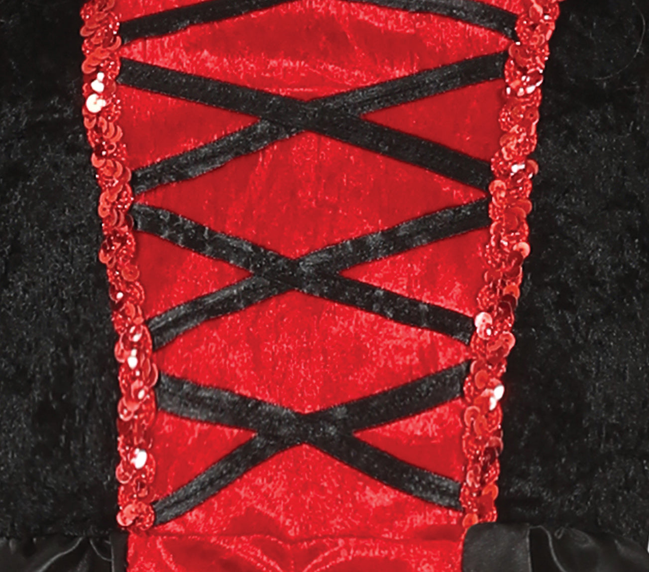 GP79604 – Vampir Königin Halloween Kostüm – Größe: 36 - 38 (S) – Farbe: Rot