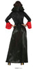 GP79604 – Vampir Königin Halloween Kostüm – Größe: 42 - 44 (L) – Farbe: Rot