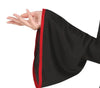 GP79609 – Vampir Königin Kleid Elegantes Kostüm – Größe: 38 - 40 (M) – Farbe: Schwarz