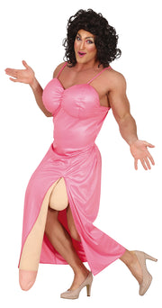 Drag Queen Kostüm für Herren pink, Bild 2