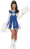 GP79629 – Sportliches Cheerleader Outfit Karneval – Größe: 42 - 44 (L), 44 - 46 (XL) – Farbe: Blau