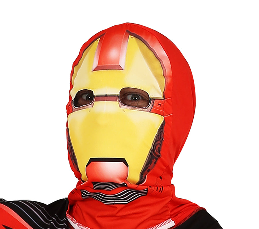 GP79637 – Superheld Comicmaskottchen Party Outfit – Größe: 48 - 50 (M) – Farbe: Rot, Ansicht 2