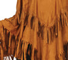 GP79639 – Hippie Indianer Karneval Poncho – Größe: 38 - 40 (M) – Farbe: Braun