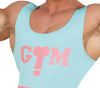 GP79642 – Sport Retro 80s Fun Outfit Gym Neon – Größe: 48 - 50 (M) – Farbe: Blau