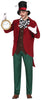GP79675 – Karneval Hutmacher Kostüm – Größe: 48 - 50 (M) – Farbe: Grau