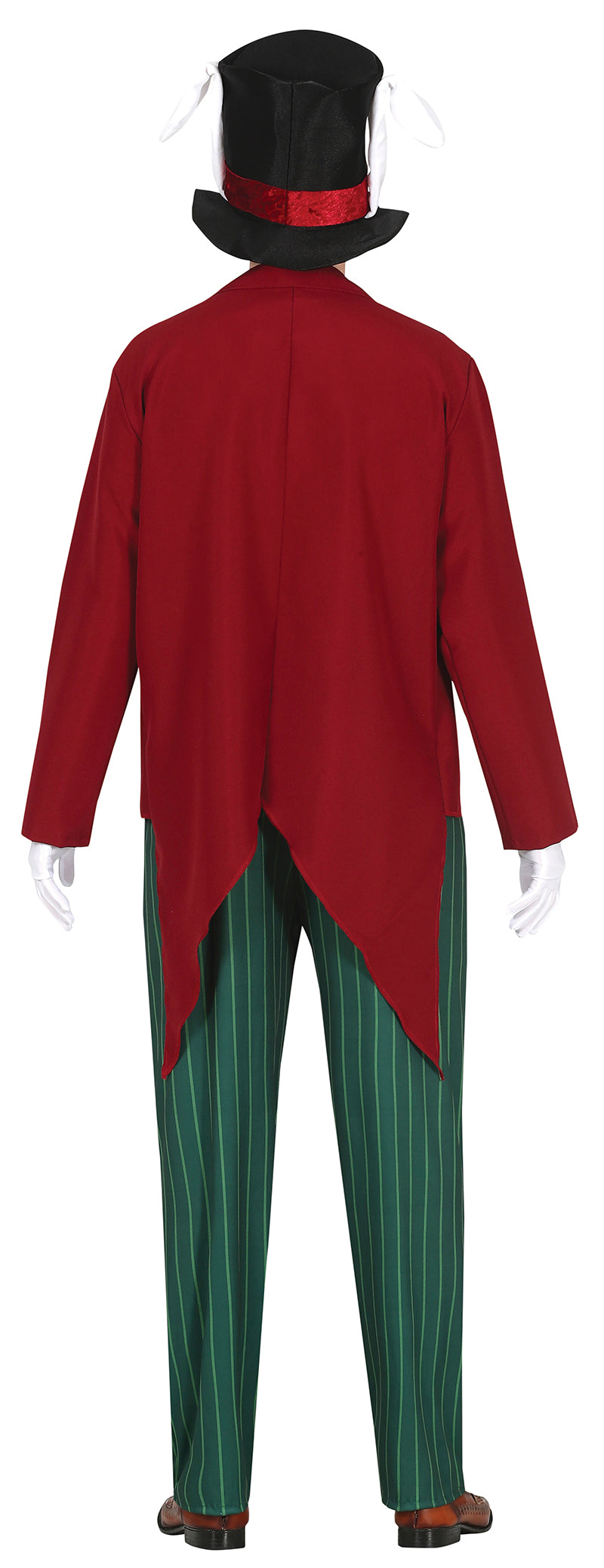 GP79675 – Karneval Hutmacher Kostüm – Größe: 48 - 50 (M) – Farbe: Grau