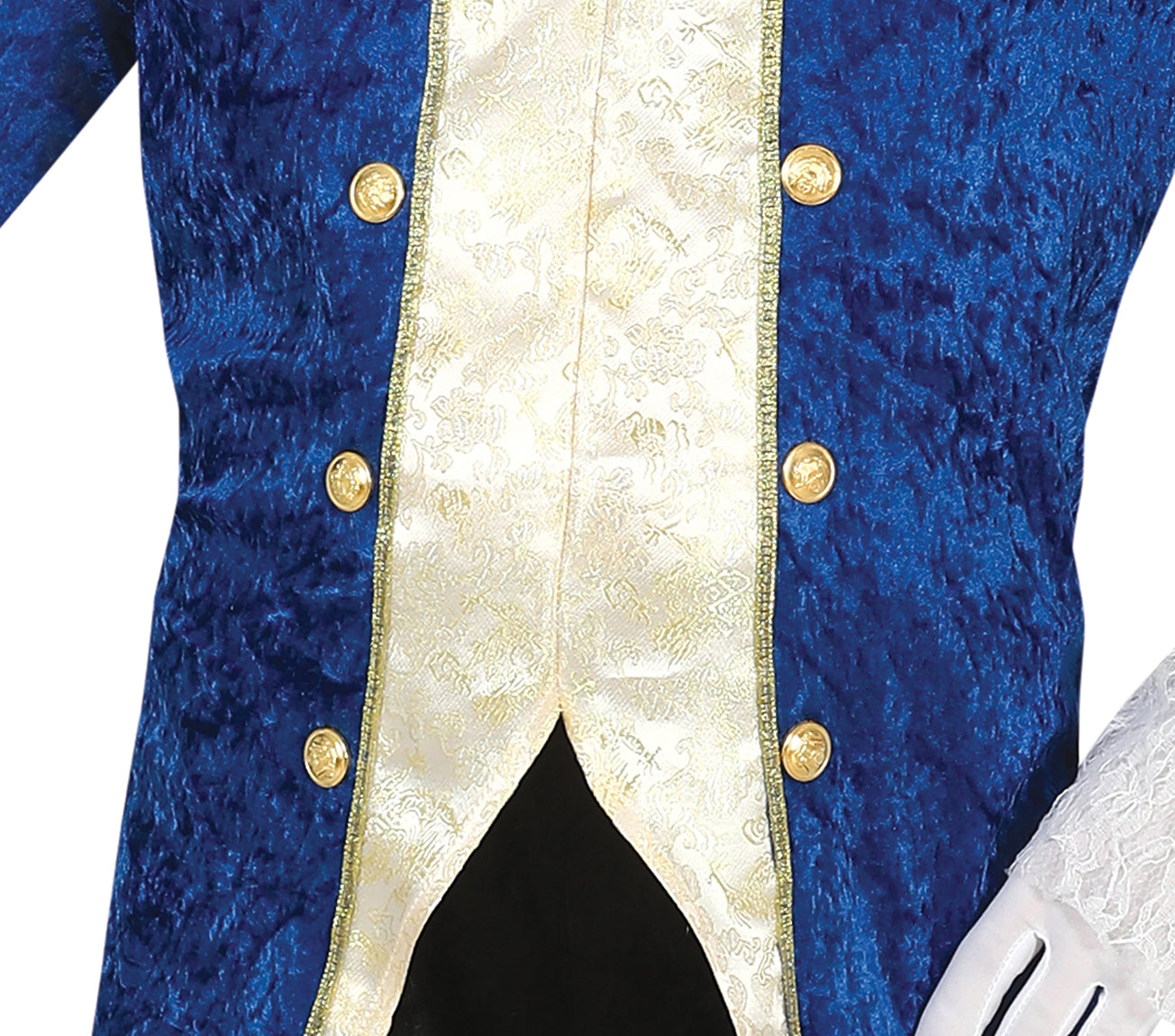 GP79677 – Marquisen Kostüm Rokoko Karneval – Größe: 48 - 50 (M), 54 - 56 (XL) – Farbe: Blau
