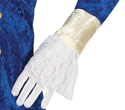 Marquis Kostüm für Herren blau mit Jabot, Bild 5