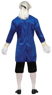 Marquis Kostüm für Herren blau mit Jabot, Bild 7