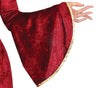 GP79679 – Prinzessin Mittelalter Königin Märchenkostüm – Größe: 42 - 44 (L) – Farbe: Rot