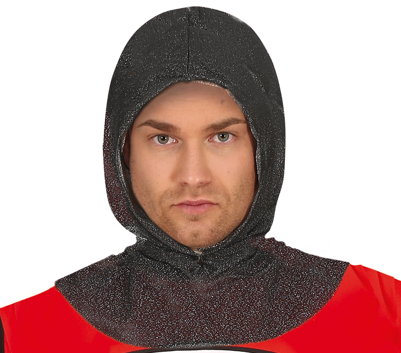 GP79691 – Ritterkostüm Mittelalter Karneval – Größe: 48 - 50 (M) – Farbe: Rot