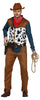 GP79693 – Cowboy Wilde Westen Kostüm Karneval – Größe: 48 - 50 (M), 54 - 56 (XL) – Farbe: Braun