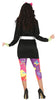 GP79699 – Retro 80er Jahre Disco Party Outfit – Größe: 36 - 38 (S) – Farbe: Mehrfarbig