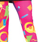 GP79699 – Retro 80er Jahre Disco Party Outfit – Größe: 38 - 40 (M) – Farbe: Mehrfarbig