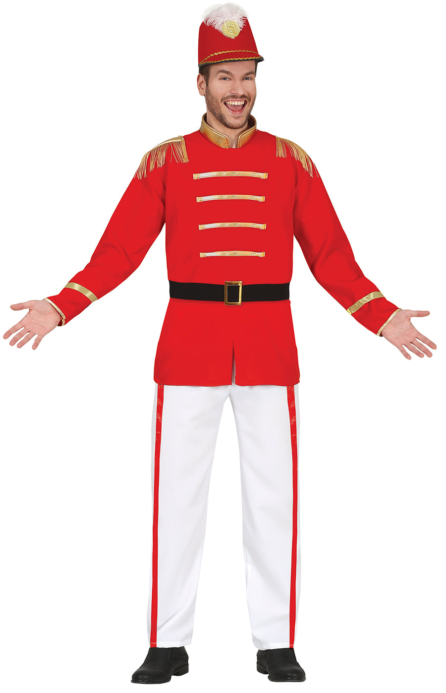 Majorette Uniform für Herren rot