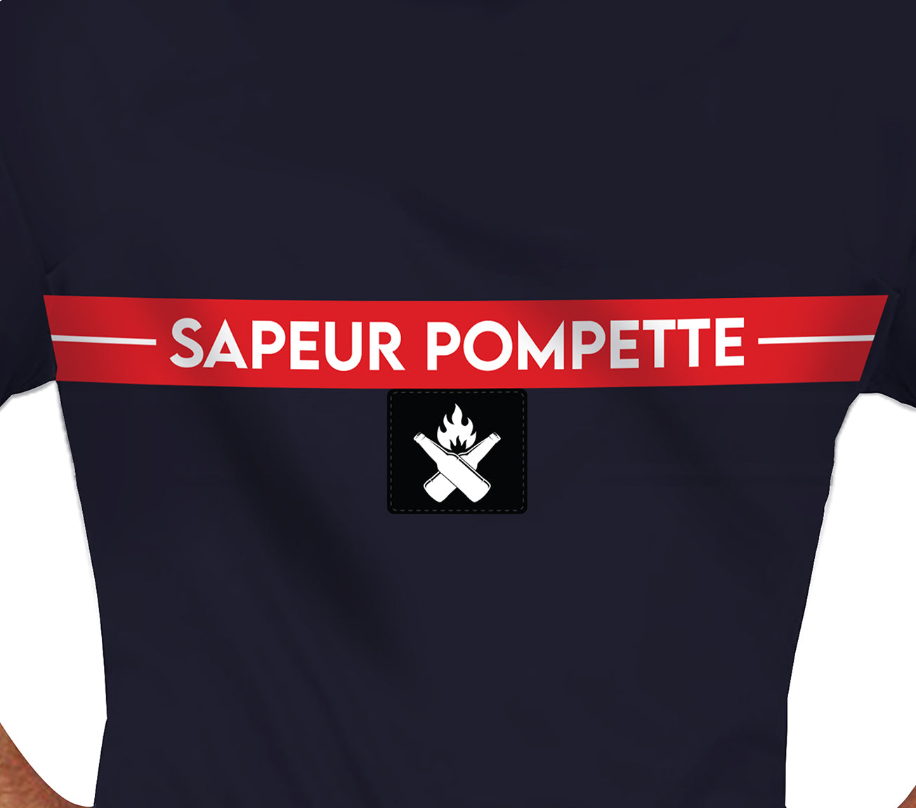 GP79736 – Feuerwehrmann Partyoutfit Junggesellen – Größe: 52 - 54 (L) – Farbe: Schwarz
