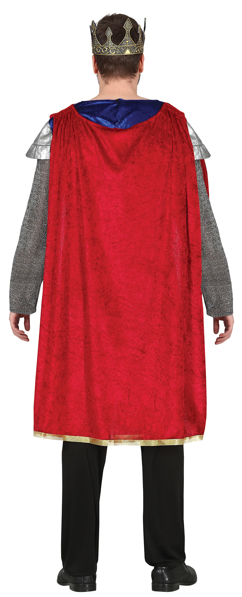 GP79737 – Mittelalter Königliches Abenteuer Kostüm – Größe: 52 - 54 (L) – Farbe: Blau