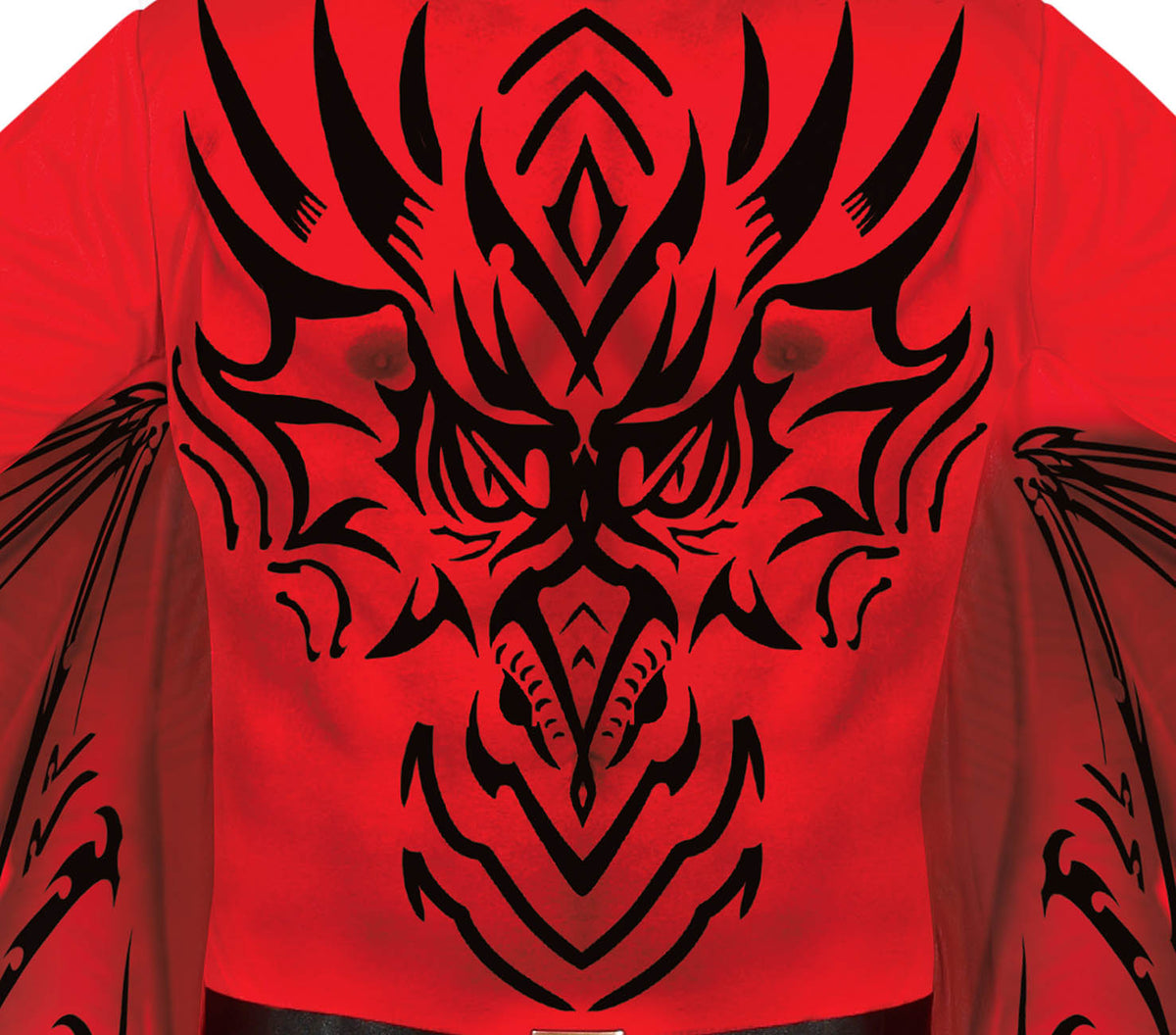 GP79745 – Dämon Flügel Kreatur – Größe: 52 - 54 (L) – Farbe: Rot