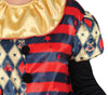 GP79752 – Clown Halloween Kostüm Narrenspaß – Größe: 48 - 50 (M) – Farbe: Schwarz