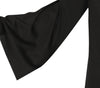 GP79755 – Halloween Magier Gewand Dunkler Zauberer – Größe: 52 - 54 (L) – Farbe: Schwarz